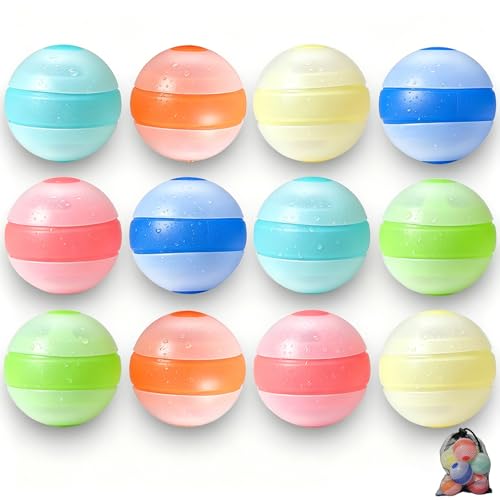 Globos de agua reutilizables para evitar recoger plásticos en juegos de piscina
