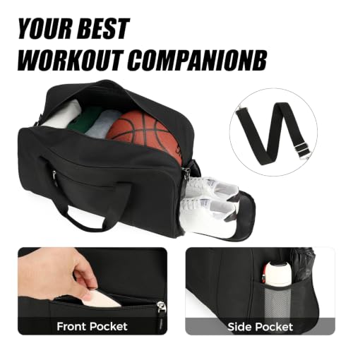 Image of Searock 45L Gym Bag for Men & Women with Shoe Compartment