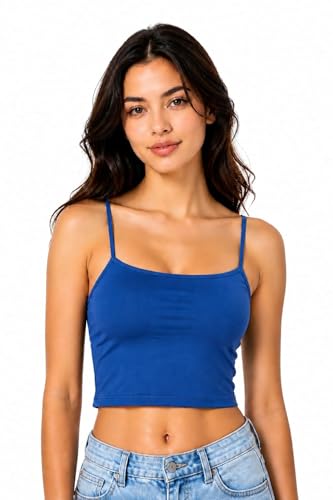 Image of Seamless Padded Bralette for Women | Free Size (Fits 28-32 Bust) | Stretchable Wireless Camisole Bra | Soft Comfortable Removable Pads