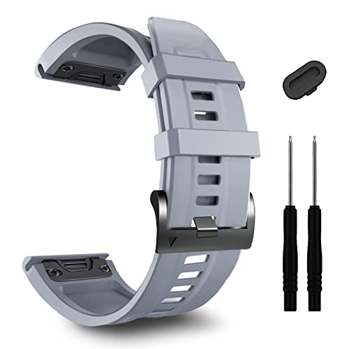 ZPJPPLX 26mm Garmin Fenix 8 AMOLED 51mm/7X Pro/6X Pro/7X/6X/5X Plus/5XohɑΉBDescent Mk2i MK3i 51mm/Enduro 3/2/epix Pro 51MM/tac