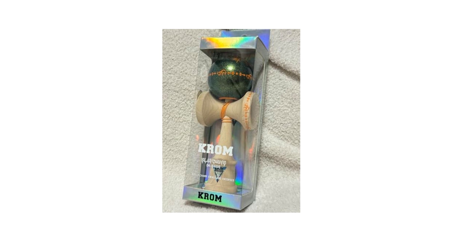 けん玉 Terra＆Krom DOTD SlayDawg SPINGEAR - KROM Head Shot Pro Mod SLAYDAWG2 KENDAMA