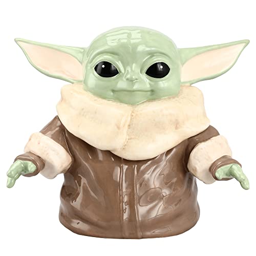 Bioworld Star Wars the Mandalorian Grogu Custom Ceramic Sculpted ...