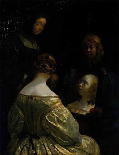 Gerard Ter Borch peinture d'art d'affiche decorative graffiti 60x90