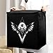 Bat with All-Seeing Eye Large Comforter Blanket Storage Bags Bins 70L Closet Organizer with Handles