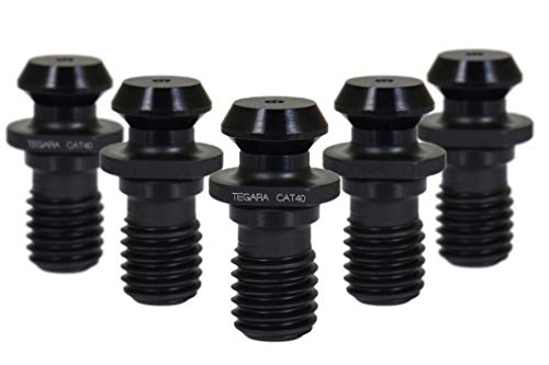 Tegara CAT 40 5/8-11 45 Pull Stud Retention Knob for Fadal Mazak Hurco Tree 202-5928(5) P