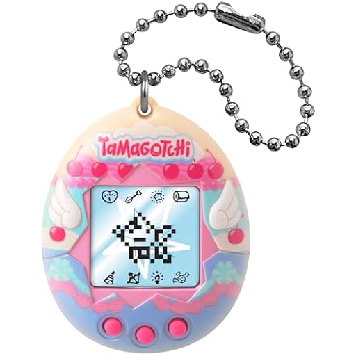BANDAI, Tamagotchi Angel Mascota Virtual Angel Cake, Multicolor 46165 Juguete electrónico para Mayores de 8 años Tu Mascota Electronica Favorita con nuevos Juegos y Personajes | Ya disponible en tu tienda friki favorita! En mundofriki.es!