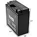 KMG YT14B-BS Battery Compatible with Yamaha 1100 XVS1100 V-Star (All) 1999-2010 Sealed Maintenance Free 12V Battery High Performance SMF OEM Replacement Powersport Motorcycle ATV Snowmobile Watercraft