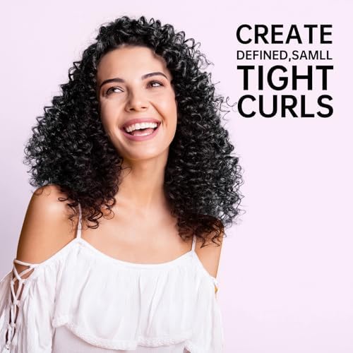 3/8 Inch Small Wand Curling Iron with 9 Temps — detail view