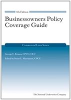 Businessowners Policy Coverage Guide 0872188973 Book Cover