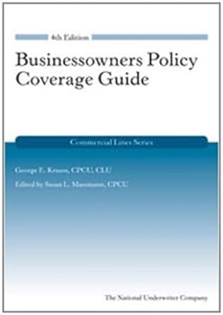 Paperback Businessowners Policy Coverage Guide, 4th Edition Book