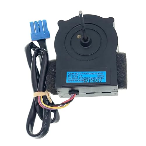 Moteur de ventilateur d'évaporateur de réfrigérateur, Compatible avec Kenmore EMECE-EAU63103207, assemblage de moteur de ventilateur de réfrigérateur, DC12V 1A
