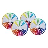 Tableau d'apprentissage des couleurs : durabilité exceptionnelle : le produit est conçu pour résister , garantissant une utilisation durable, roue d'harmonie des couleurs