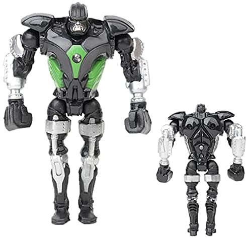Fulshion Real Steel Set Toys Twin Cities Zeus Action Figure Toys Atom Movie Zeus Twin Cities Midas Robot Pvc 13Cm Anime Nonjakks Robot #TOP6