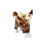 mit Echtgold-Auflage Goebel 31219058 Rosina Wachtmeister Katze Adele