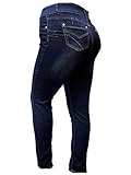 L’Square/MI Jeans/Be by Hailey Dark Blue Women's Plus Size Denim Jeans Stretch Bootcut/Skinny...