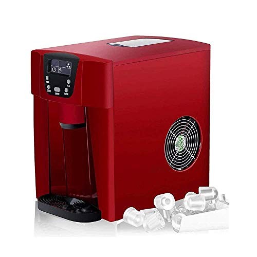 Máquina de hielo portátil eléctrica silenciosa 36 lbs/24h miniatura 1