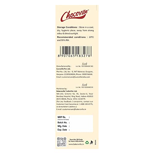 Image of Chocoville White Compound Slab, 500g
