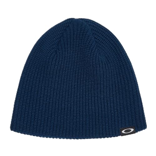 Bonnet Oakley Session homme noir chaud hiver tricot bonnet de ski