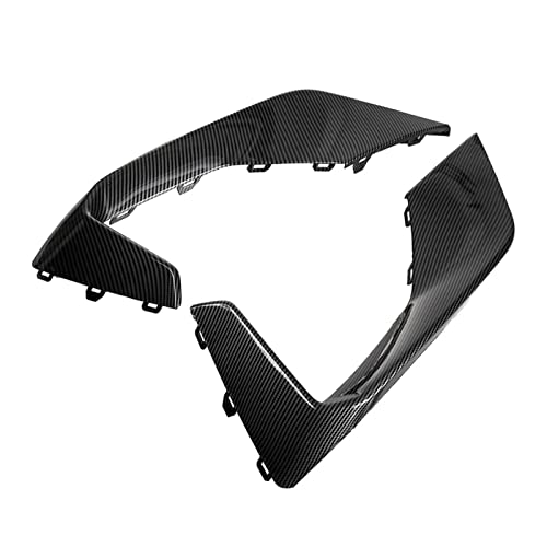 Parrilla Delantera Cubierta Luz Antiniebla Delantera Coche Cubierta Luz Antiniebla Embellecedora para Ford para Focus MK4 ST ST para Línea para ST para Línea X 2019-2021 Rejilla Parachoques Delantero