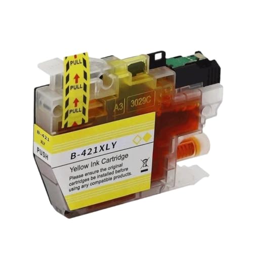 Cartouche jaune Brother J1050DW J1140DW compatible pour éviter les pannes d'encre en impression