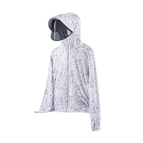 Chaqueta de protección solar mujer para camping y vacaciones