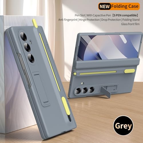 Coque Samsung Z Fold 7 anti-rayure protégeant la charnière avec stylet