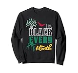 i am black history every month gift african american pride felpa