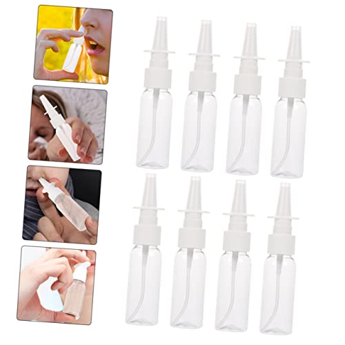 NOLITOY 12Pçs Frasco De Spray Bomba Nasal Recipiente De Água De Maquiagem Frasco Multiuso Recipiente