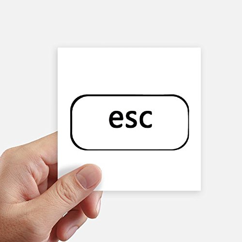 Sticker clavier Esc pour masquer les rayures de valise et ordinateur - 2
