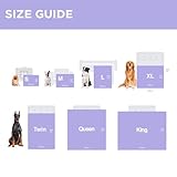 LE SURE wasserdichte Hundedecke Grosse Hunde - 152x127cm Outdoor Hundedecke waschbar, Hundedecke Sofaschutz aus Sherpa Fleece, Katzendecke flauschig und weich, Grau