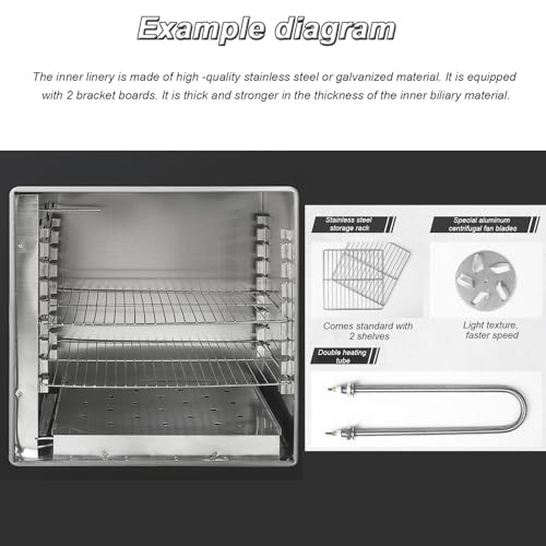 Horno digital de secado por convección de aire forzado con pantalla inteligente para laboratorio e industrial