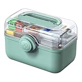 Frilla BOKSARA - Borsa per l'organizzazione, contenitore per medicine a casa, in plastica, per farmacie, in plastica, per la casa (28 x 19 x 16 cm)