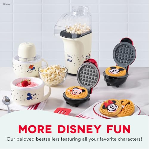 Image of Disney | Dash Mickey & Minnie Fresh Pop Popcorn Maker, 16-Cup Air Popper