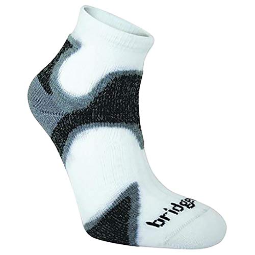 Bridgedale Men's CoolFusion Run Speed Demon Socks, Black, Large