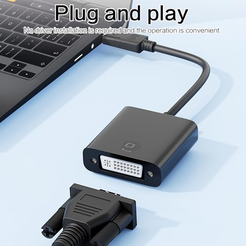 Adaptador DisplayPort a DVI, pack de 2 unidades miniatura 3