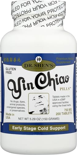 DR SHENS Yin Chiao 750 Mg 200 CT