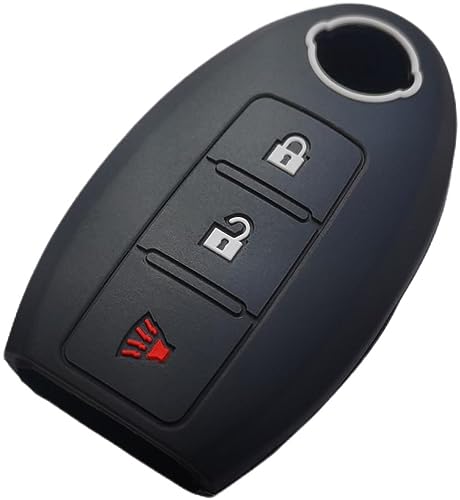 Coque silicone clé Nissan contre boutons usés et pannes de télécommande Rogue Juke - 3