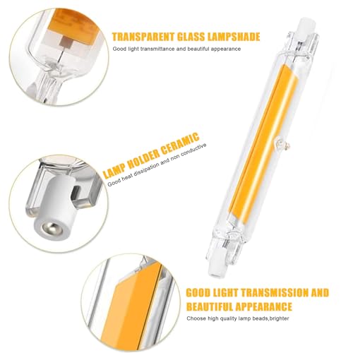 Hsientpe R7S LED 78mm Dimmerabile, Lampadine LED