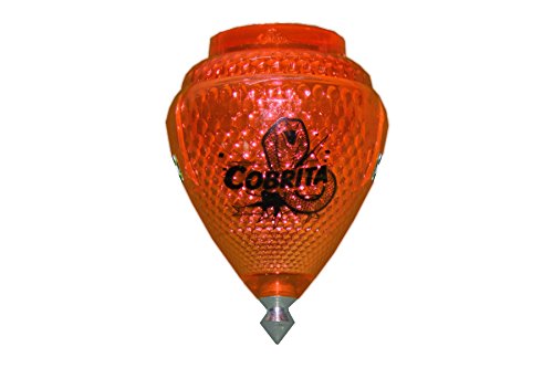 Image of 4 Pack Mini Cobra Durable Plastic Spin Tops & Metal Tip Made in Mexico - Trompo Mexicano COBRITA Plastico Durable & Punta de Metal (Pack of 4 Assorted Colors)