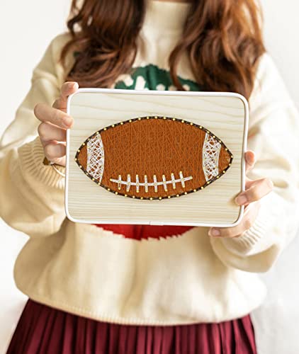 Image of BAZIMA DIY String Art Kit for Beginner, DIY Football Craft Kit,Unique Gift,Craft Kit for Holidays