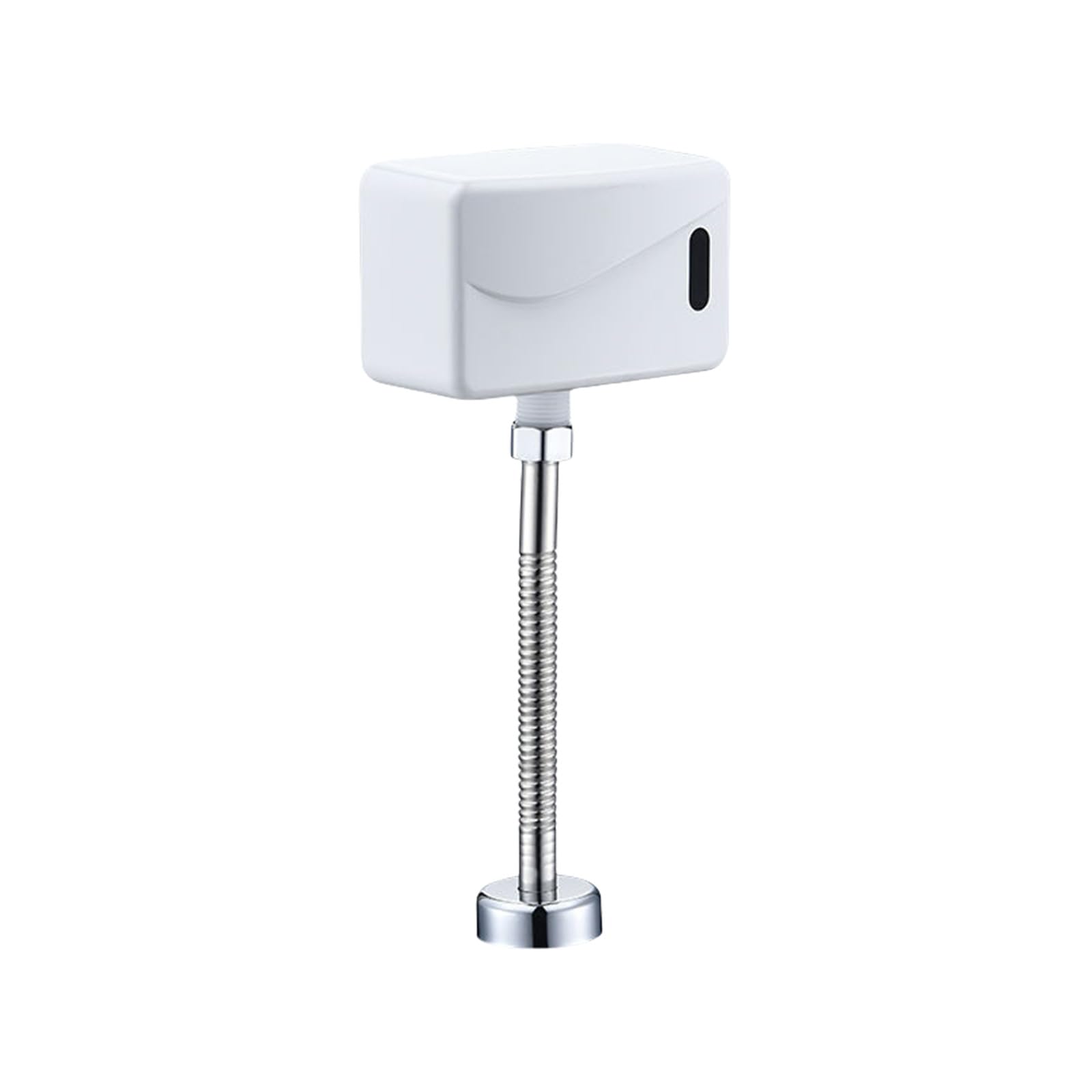 Msioytog White Concealed Wate Touchless Automatic Urinal With Accuracy Flushing Control Modern Abs Small Space Saving Structure For Home Commercial Abs Automatic Urinal