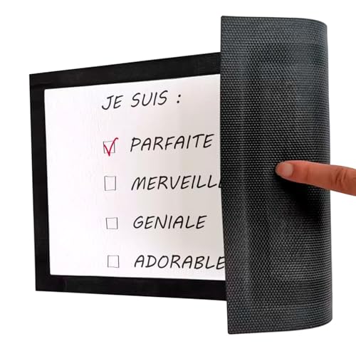 Paillasson Femme Parfaite tapis entrée déco humour maison - 5
