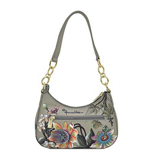 Image of Anuschka Women's Original Hand-Painted Genuine Leather Small Convertible Hobo