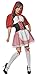 Produktbild Rotkäppchen Damen Karneval Kostüm Kleid mit Korsett Fasching Märchen Universalgroesse