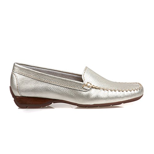 Van Dal Sanson - Zapatos sin cordones de otra piel Mujer, color plata - silver (metallic), talla 39 EU