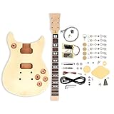 The FretWire DIY Electric Guitar Kit Double Cut Build Your Own Guitar Kit