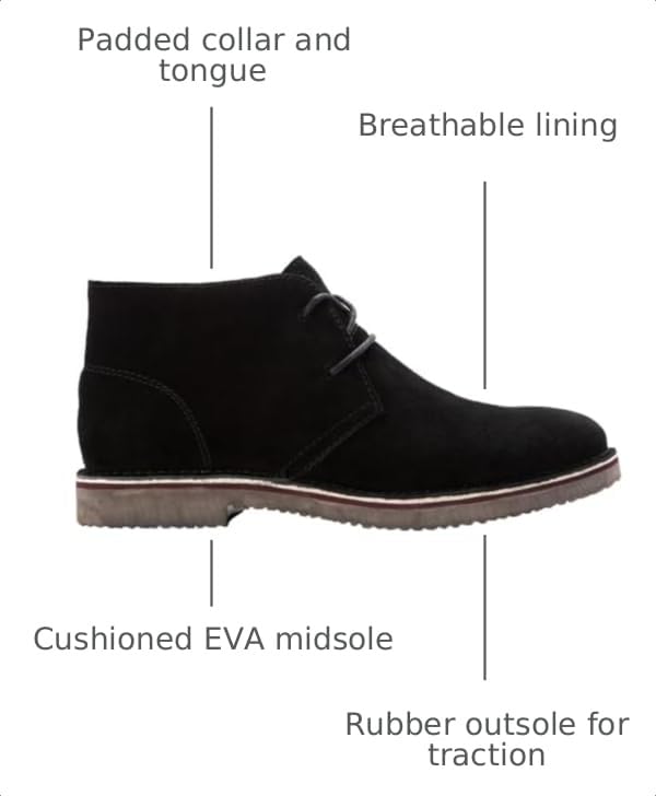 Image of Propet Men's Findley Suede Ankle Boots