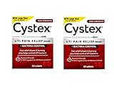Cystex Plus Urinary Pain Relief Tablets 40 ea (Packs of 2)