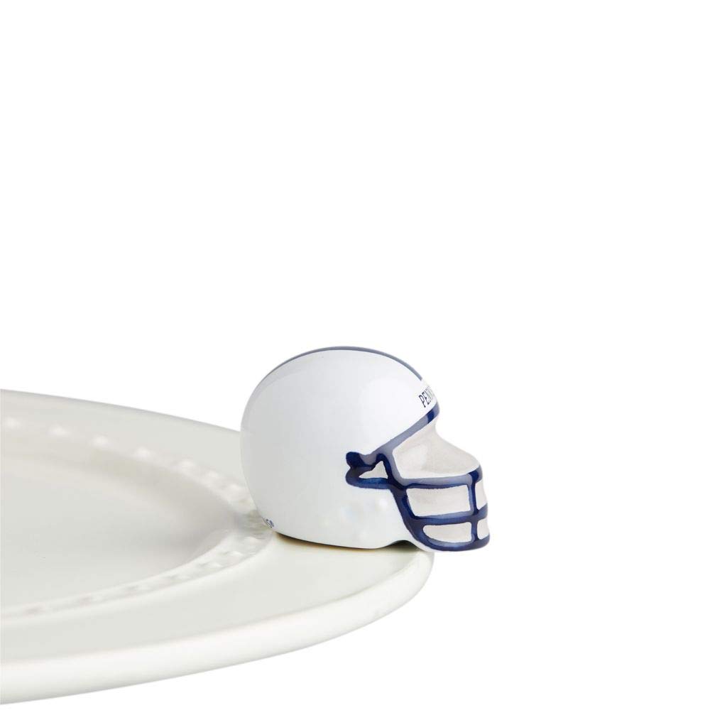 Nora Fleming Hand-Painted Mini: Penn State Helmet (Penn State University Football Helmet) A316