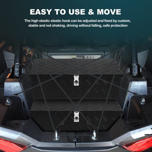 Xiekrab 6Pcs Utv Anchors To Fit Polaris Rzr Lock & Ride Atv Tie Down Anchor- 3Pcs Bungee Cord Lock And Ride Accessories Compatible With Sportsman Ace Polaris Rzr 900 1000 Xp Turbo（Will Not Fit Ranger） #TOP3